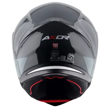 Axor Hunter Turbo Motosiklet Kaskı Siyah Gri