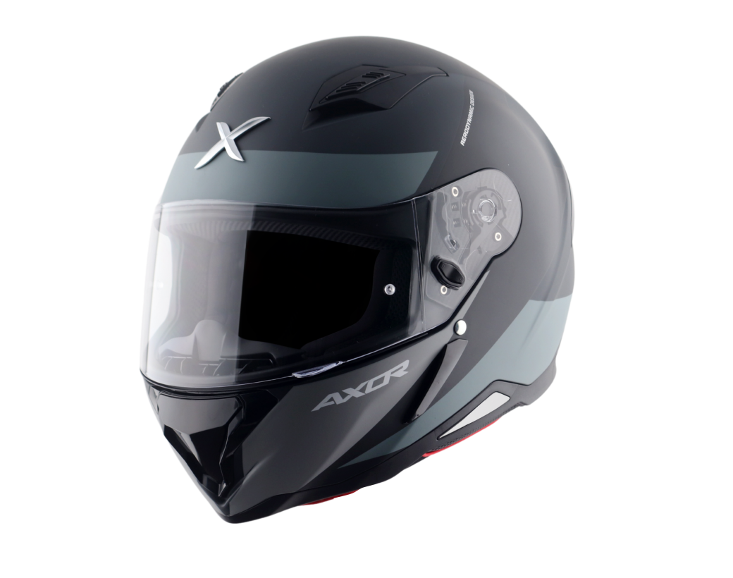 Axor Hunter Turbo Kask Çeşitleri< M - Siyah Gri Mat