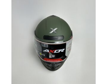 Axor Saber SC Full Face Kask Çeşitleri XL - Mat Yeşil