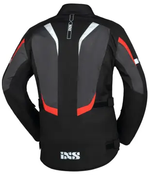 IXS Gerona Air 1.0 Motosiklet Tur Montu Siyah Gri Kırmızı XXL
