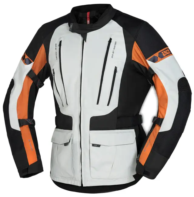 IXS Lennik ST Tur Motosiklet Montu Açık Gri 3XL