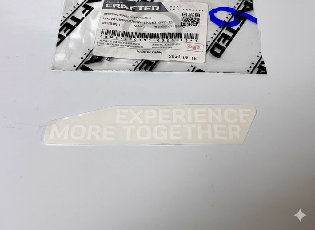 CF Moto 250SR Etiket (experıence More Together) 2