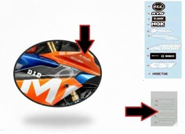 CF Moto 250SR Etiket (ls2)