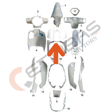 Mondial Exon 50 Ön Panel Mavi