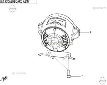 CF Moto 250CL-X Gösterge Paneli Komple