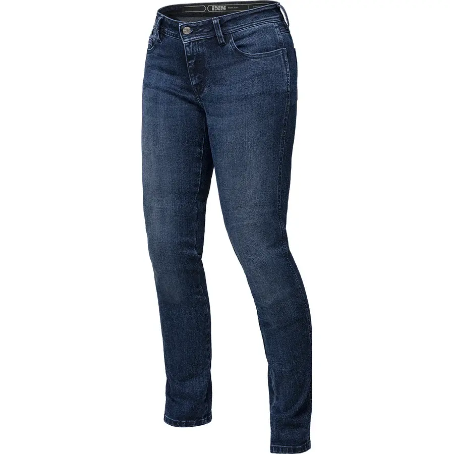 IXS Classic AR Motosiklet Pantolonu Kadın Mavi W30L32