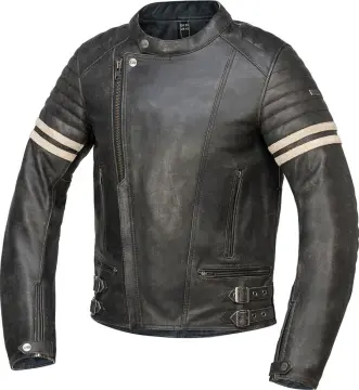 IXS Andy Classic LD Deri Motosiklet Ceketi Kahverengi 50