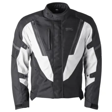 GMS Avon WP Motosiklet Montu Siyah Beyaz 4XL