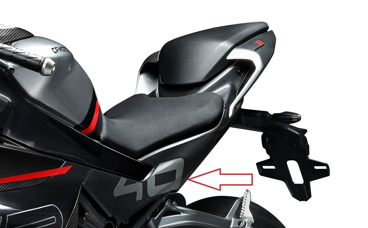 CF Moto 450SR Etiket Sol 40