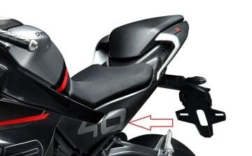 CF Moto 450SR Etiket Sol 40