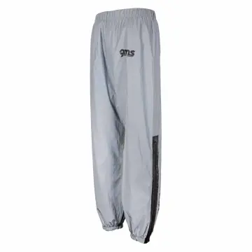 GMS Douglas Lux Yağmurluk Motorcu Pantolonu Gri Reflektör