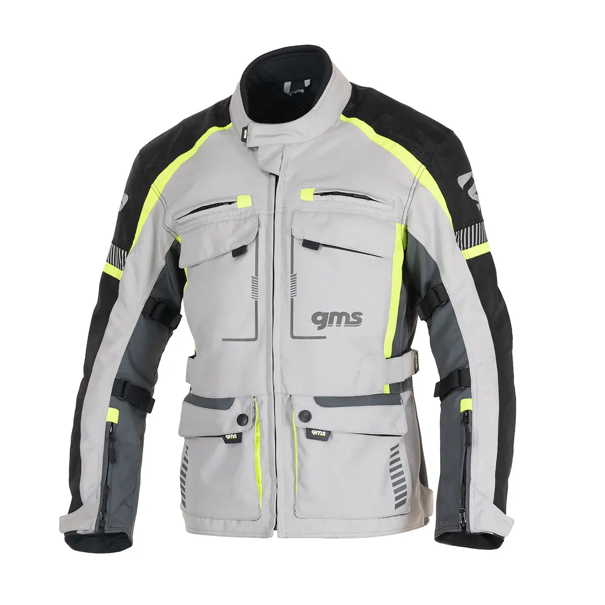 GMS Everest 3İN1 Tur Motosiklet Montu Gri 5XL