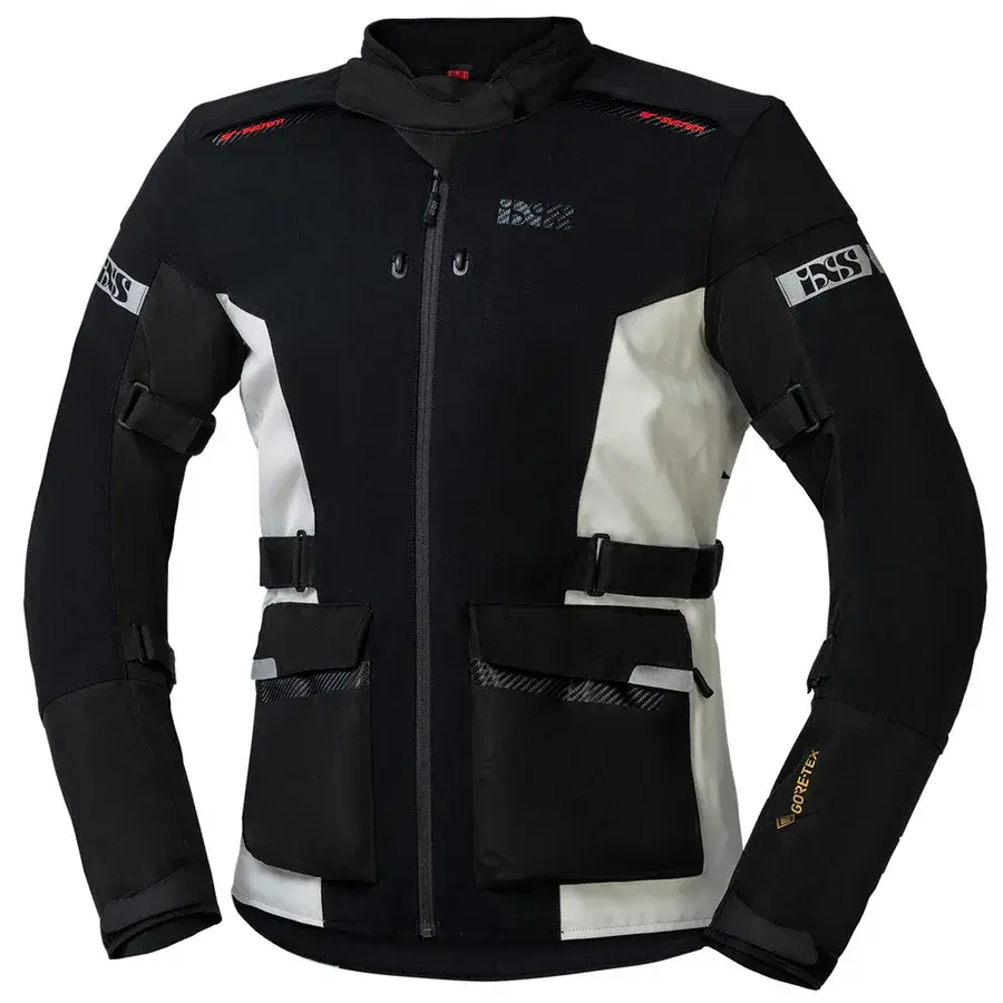 IXS Horizon GTX Gore-Tex Motosiklet Montu Siyah Beyaz 5XL
