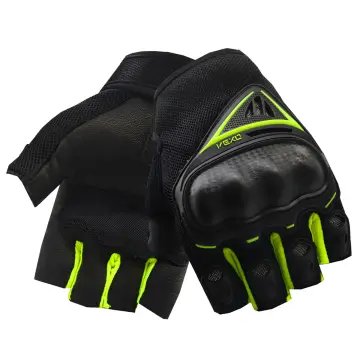 Vexo Santa Motosiklet Eldiveni Neon Sarı XS