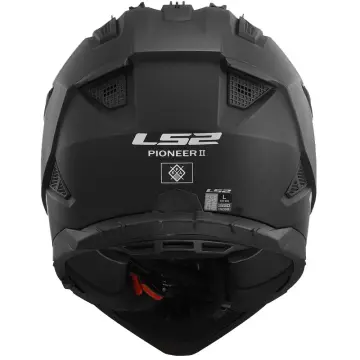 LS2 Pioneer 2 Enduro Kask Mat Siyah