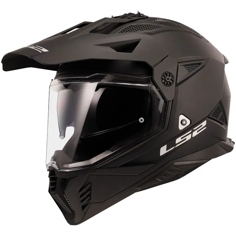 LS2 Pioneer 2 Enduro Kask Mat Siyah