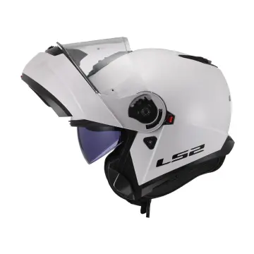 LS2 Strobe 2 Motosiklet Kaskı Beyaz