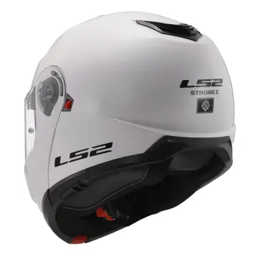 LS2 Strobe 2 Motosiklet Kaskı Beyaz