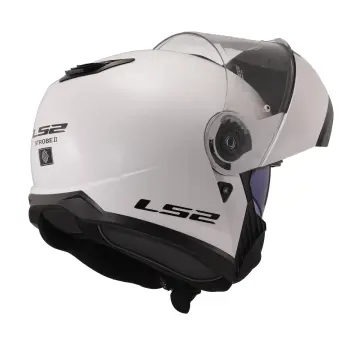 LS2 Strobe 2 Motosiklet Kaskı Beyaz