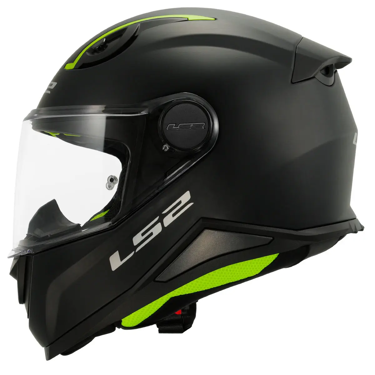 LS2 Kid Çocuk Motosiklet Kaskı Mat Siyah M