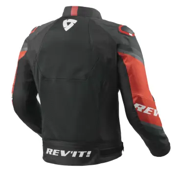 Revit Fortuna Air Motosiklet Ceketi Kırmızı Siyah XXL