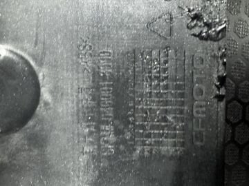 CF Moto 250SR Far Muhafazası Üst Siyah - Outlet