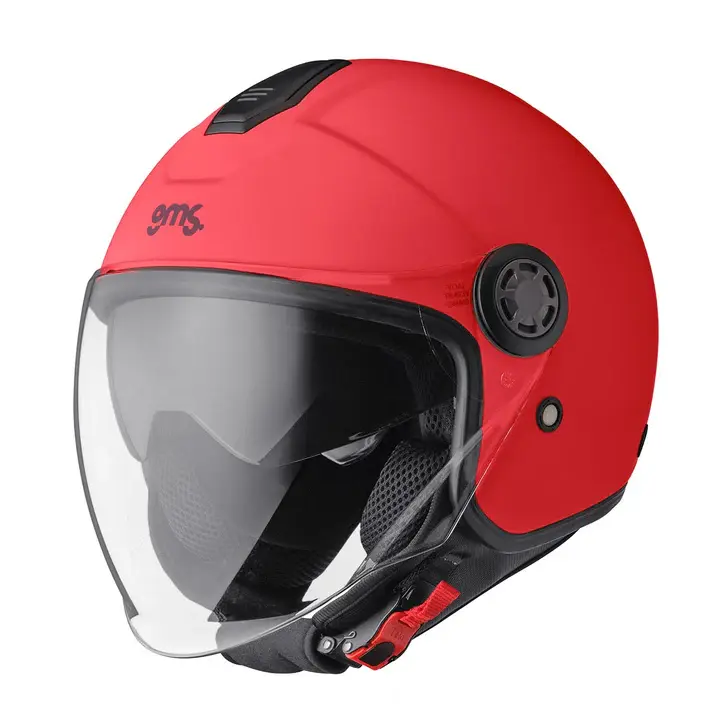 GMS Gelato Yarım Motor Kaskı Kiraz Rengi XXL