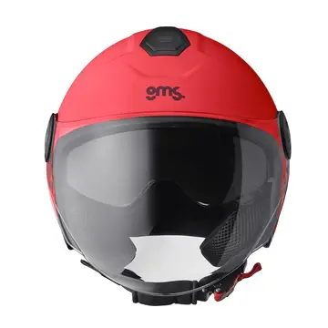 GMS Gelato Yarım Motosiklet Kaskı Kırmızı M