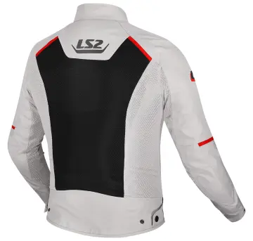 LS2 Breeze Motosiklet Montu Gri Siyah Kırmızı S