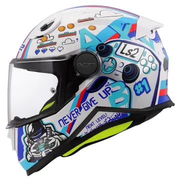 LS2 Kid Next Level Çocuk Motosiklet Kaskı Beyaz M