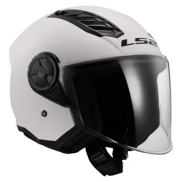 LS2 Airflow 2 Yarım Motosiklet Kaskı Beyaz L