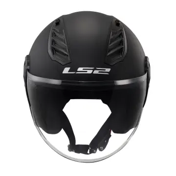 LS2 Airflow 2 Yarım Motosiklet Kaskı Mat Siyah XL