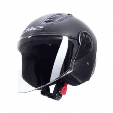 LS2 Airflow 2 Yarım Motosiklet Kaskı Mat Siyah XL