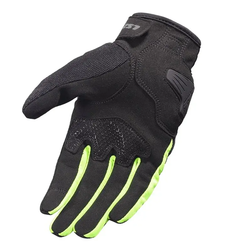 LS2 Dart 2 Evo Motosiklet Eldiveni Siyah Neon Sarı L