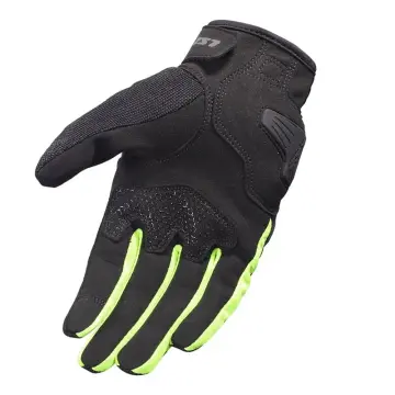 LS2 Dart 2 Evo Motosiklet Eldiveni Siyah Neon Sarı 3XL