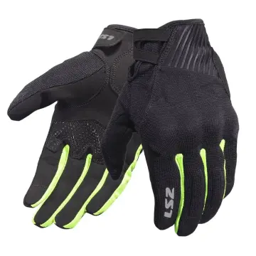 LS2 Dart 2 Evo Motosiklet Eldiveni Siyah Neon Sarı 3XL