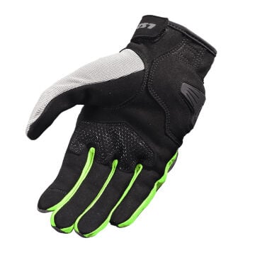 LS2 Dart 2 Evo Motosiklet Eldiveni Gri Neon Sarı XXL