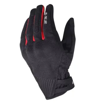 LS2 Dart 2 Evo Motosiklet Eldiveni Siyah Kırmızı XXL