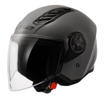 LS2 Airflow 2 Yarım Motosiklet Kaskı Nardo Gri M