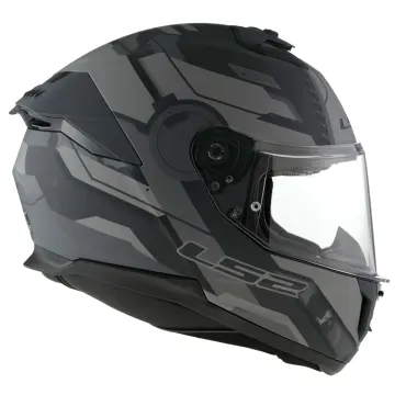 L2 Stream 2 Shadow Motosiklet Kaskı Mat Titanyum Gri XL