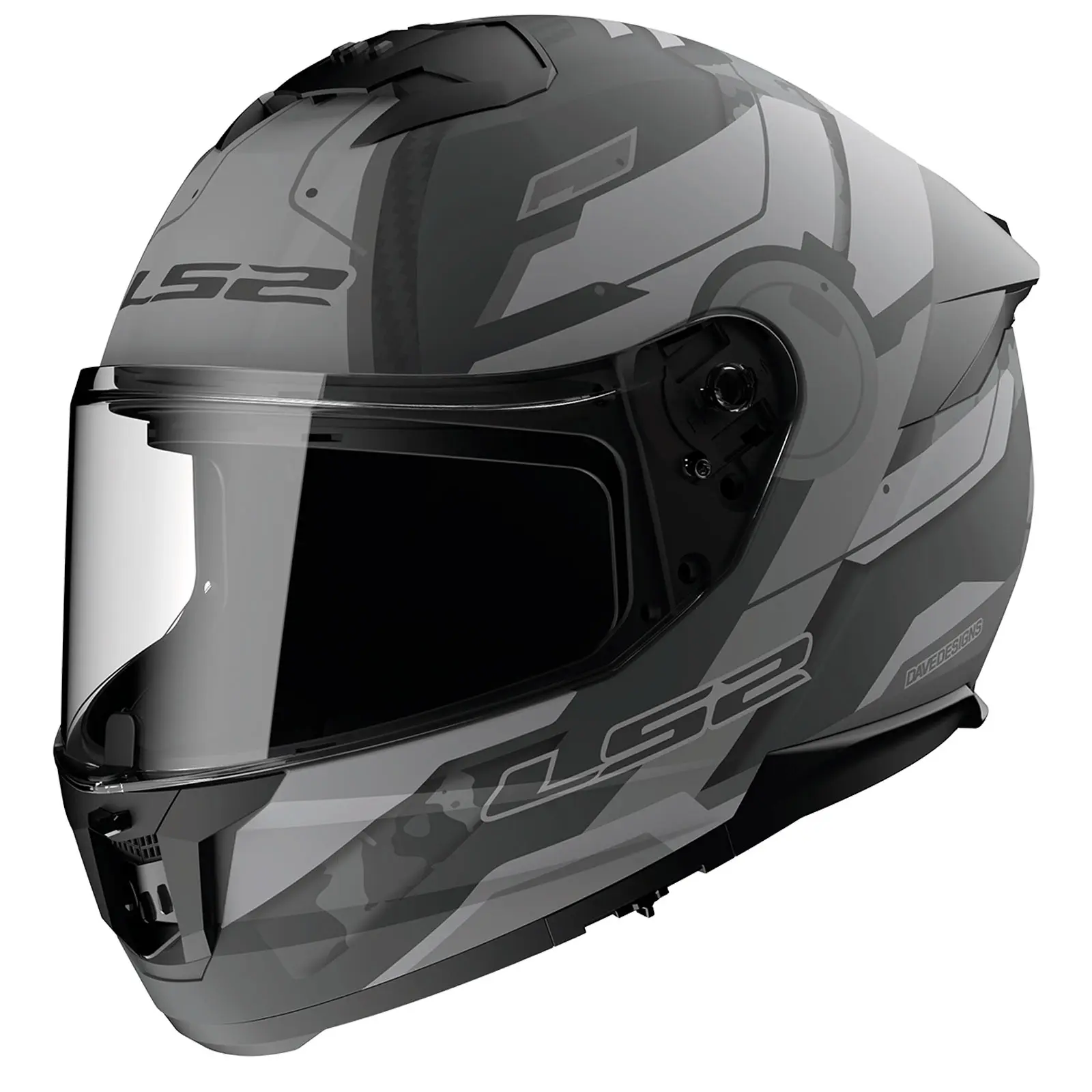 L2 Stream 2 Shadow Motosiklet Kaskı Mat Titanyum Gri XL