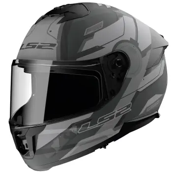 L2 Stream 2 Shadow Motosiklet Kaskı Mat Titanyum Gri XL