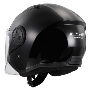 LS2 Airflow 2 Kask Siyah XXL