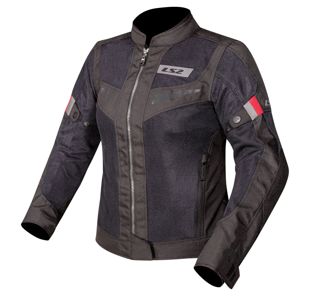 LS2 Blade Air Motosiklet Montu Siyah Kırmızı XL