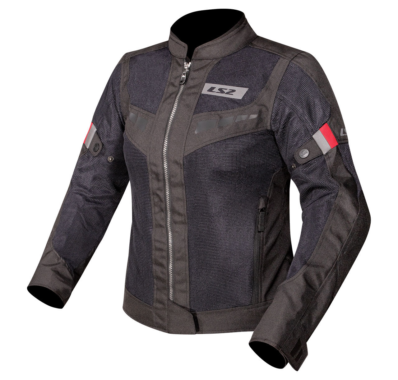 LS2 Blade Air Motosiklet Montu Siyah Kırmızı XL