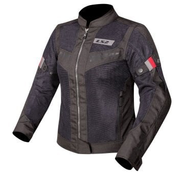 LS2 Blade Air Motosiklet Montu Siyah Kırmızı L