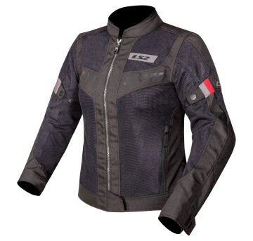 LS2 Blade Air Motosiklet Montu Siyah Kırmızı XL