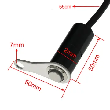 Knmaster B150 Motosiklet Sis Farı Aç Kapa Butonu Kırmızı Ledli