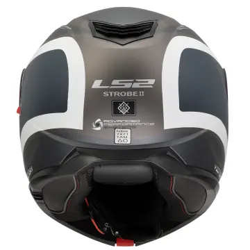 LS2 Strobe 2 Victory Motosiklet Kaskı Mat Gri Mavi Kum