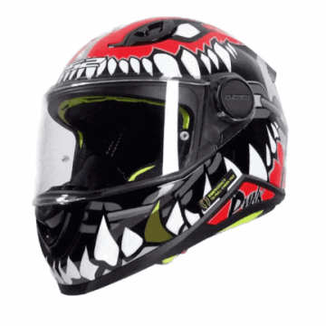 LS2 Kid Punk Gri Çocuk Kaskı M